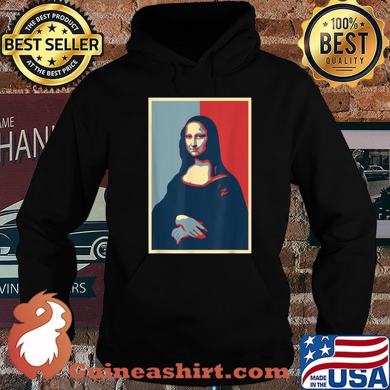 Vintage Mona Lisa Leonardo Da Vinci Renaissance Painting Shirt Hoodie
