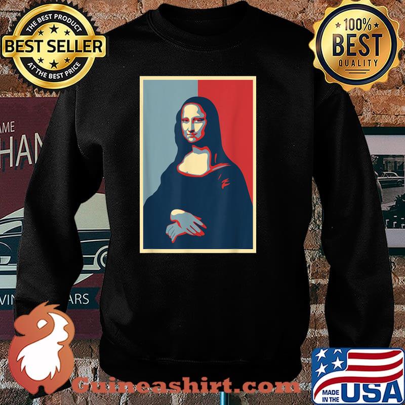 Vintage Mona Lisa Leonardo Da Vinci Renaissance Painting Shirt Sweater