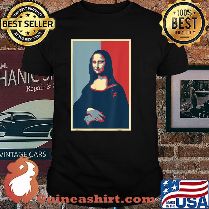 Vintage Mona Lisa Leonardo Da Vinci Renaissance Painting Shirt