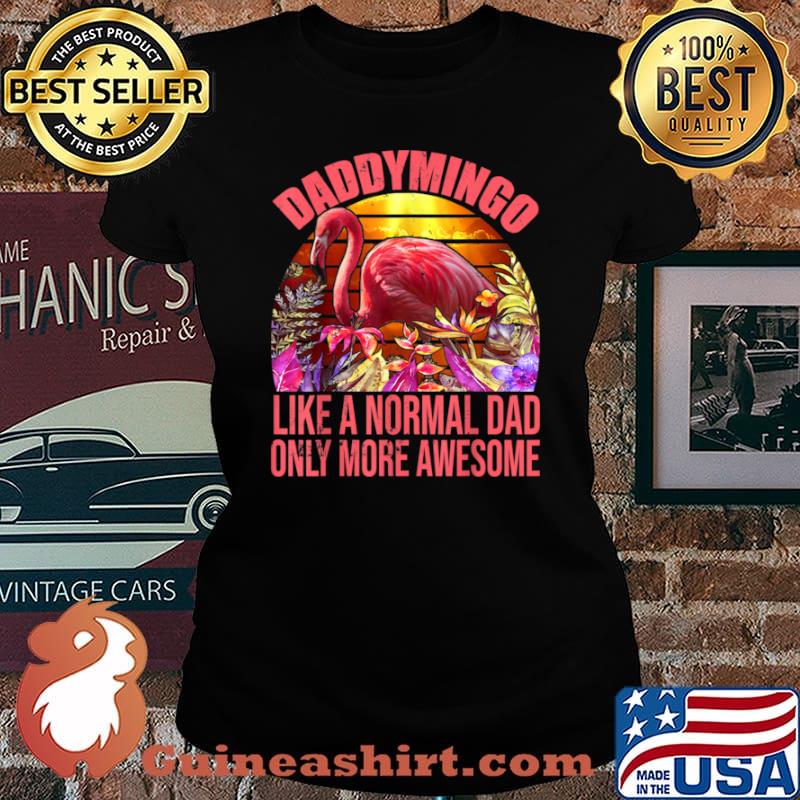 Vintage Retro Daddymingo Definition Father’s Day Proud Daddy Shirt Laides tee