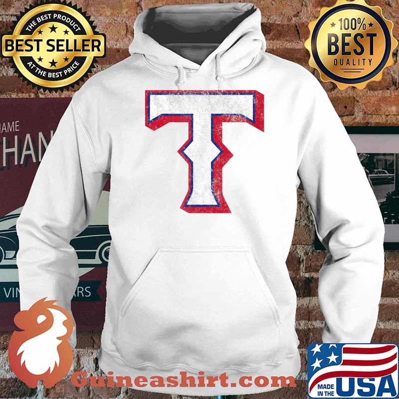 Vintage Texas Baseball T Distressed Shirt Hoodie