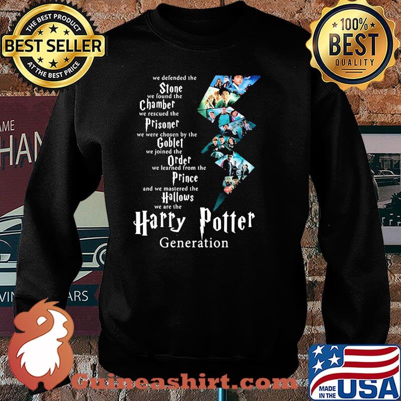 We Defended The Stone We Found The Chamber Prisoner Goblet Harry Potter Generation Shirt Sweater