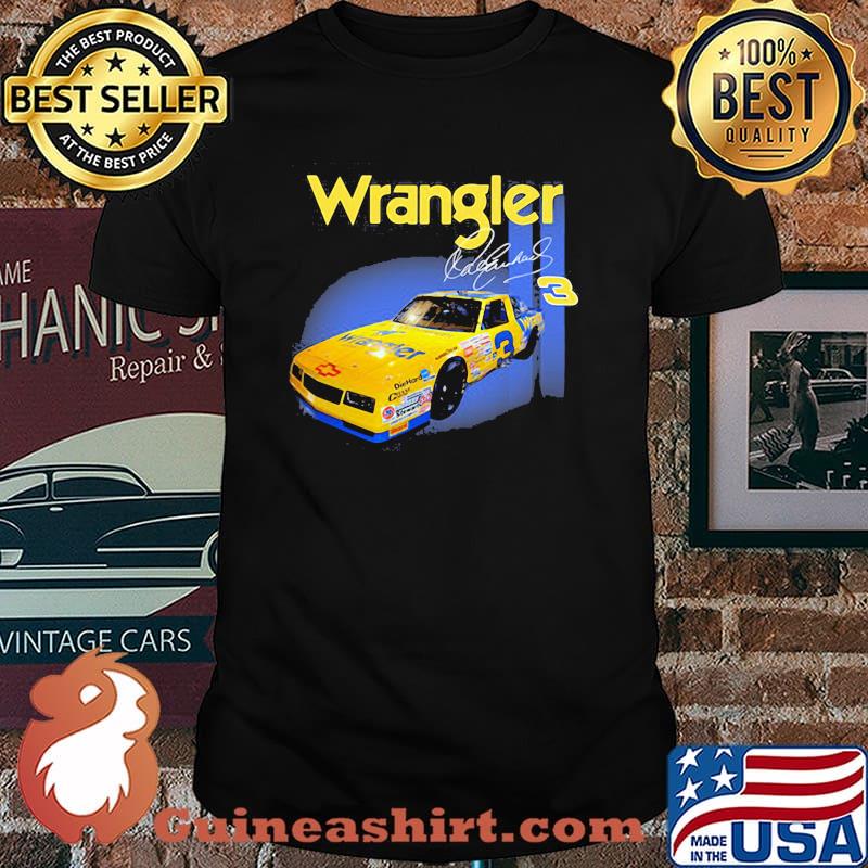 Wrangler Jeans Dale Earnhardt Nascar The Intimidator Shirt