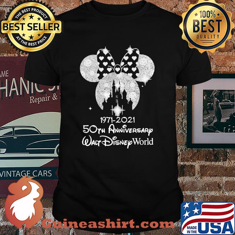 1971 2021 50th Anniversary Walt Disney World Minnie Shirt