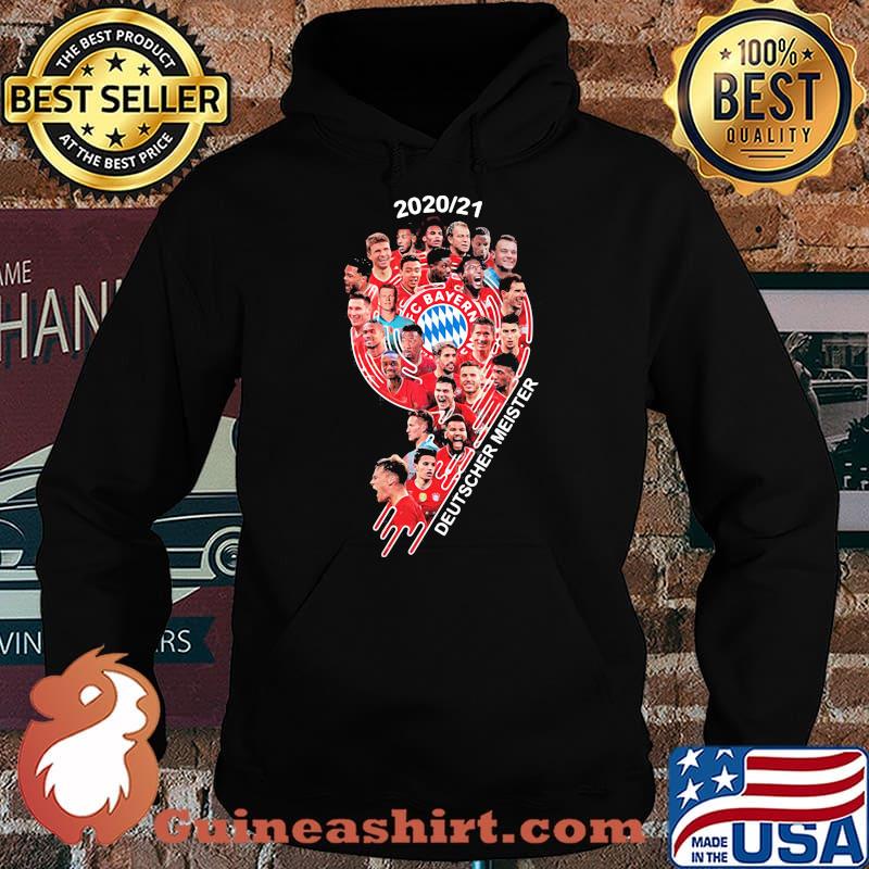 2020 2021 Deutscher Meister Fc Bayern Shirt Hoodie
