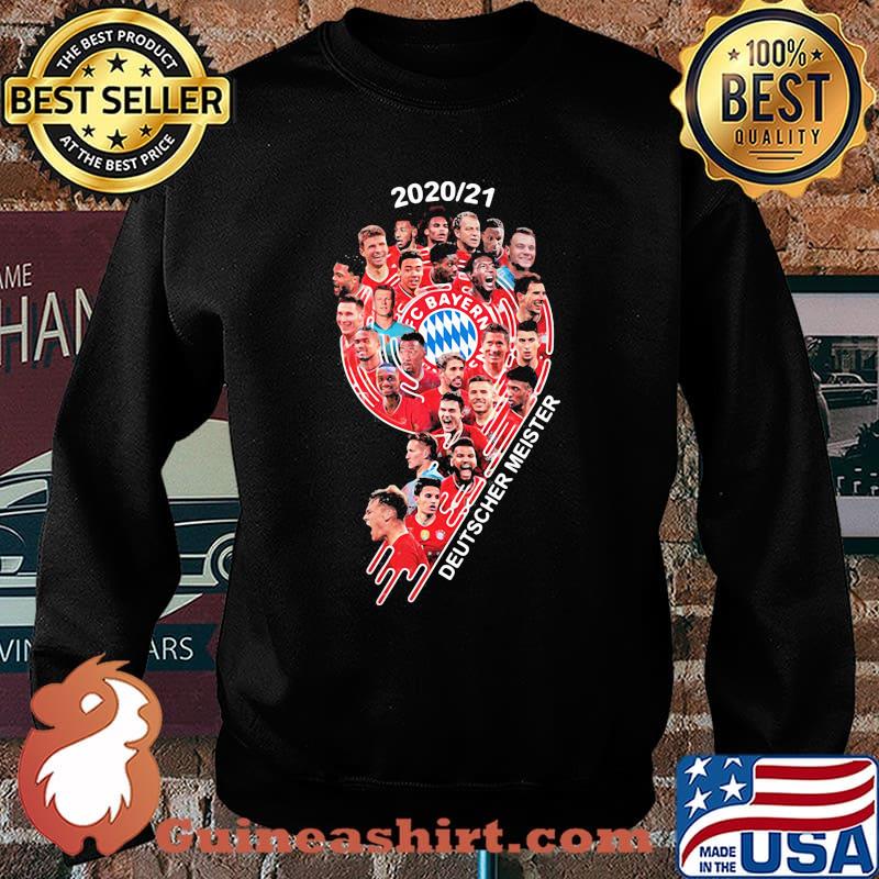 2020 2021 Deutscher Meister Fc Bayern Shirt Sweater