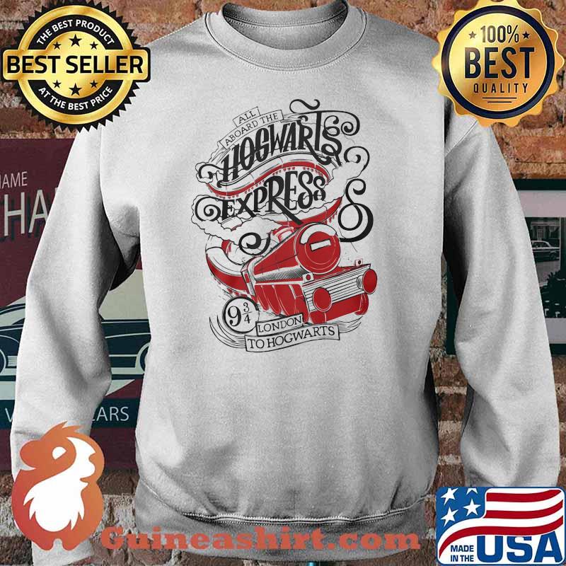 All Aboard The Hogwarts Express London Train Shirt Sweater