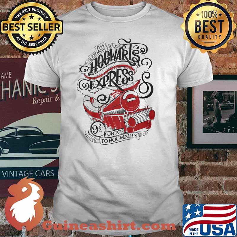 All Aboard The Hogwarts Express London Train Shirt