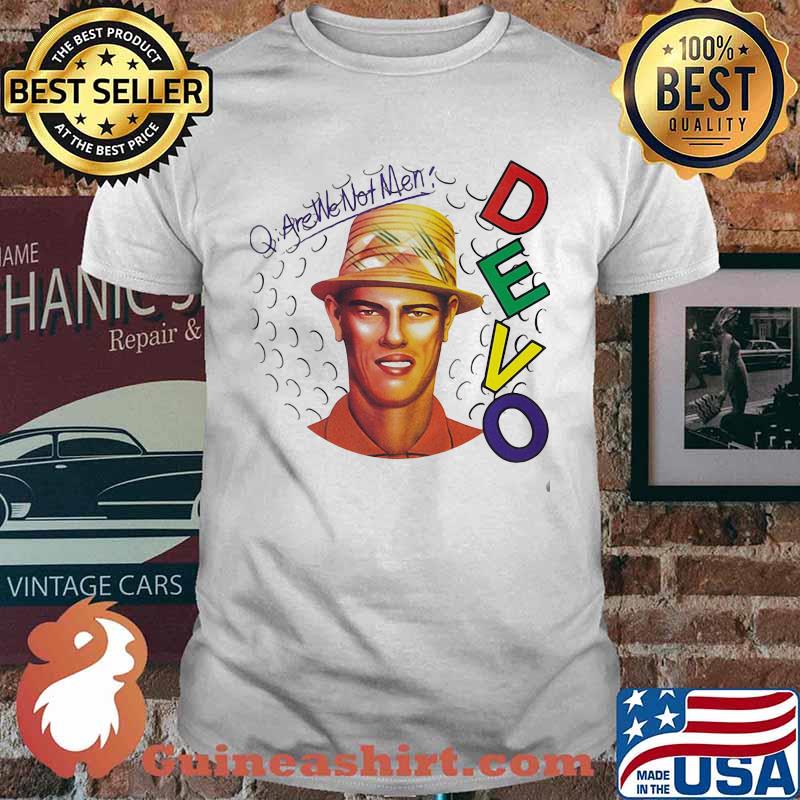 Are we not men devo shirt