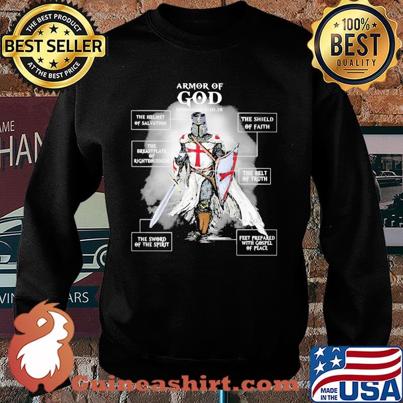 Armor Of God Veteran The Helmet The Shield The Belt The Sword Shirt Sweater