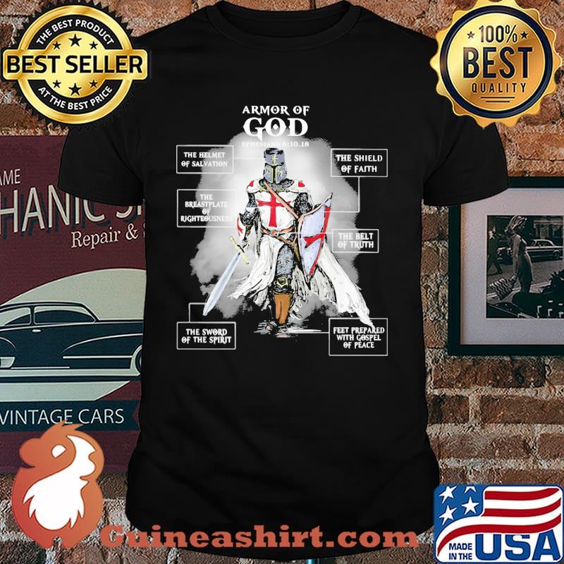Armor Of God Veteran The Helmet The Shield The Belt The Sword Shirt