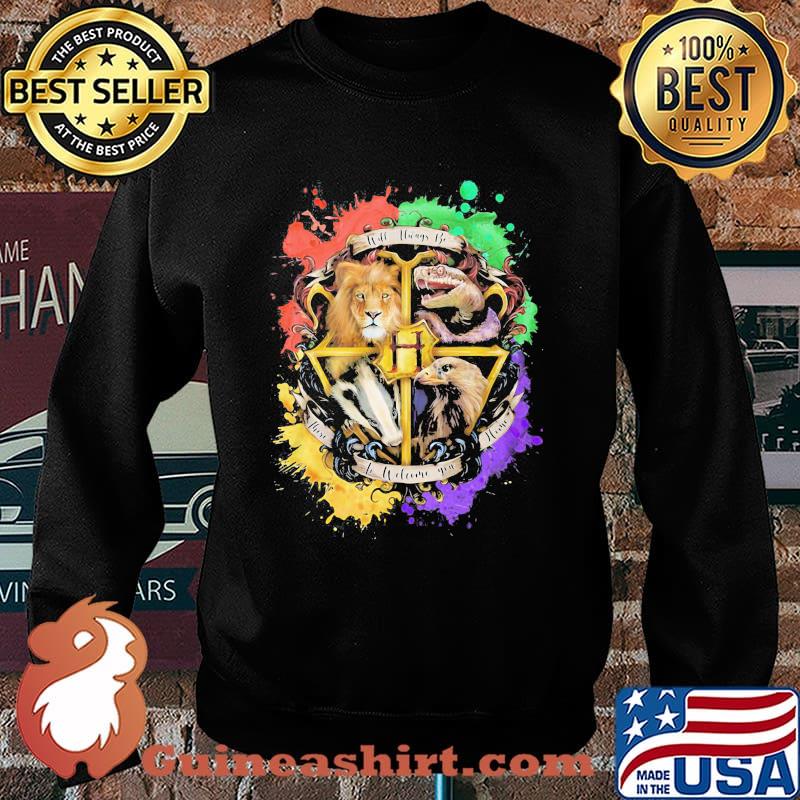 Be There To Welcome You Home Lion Eagle Shirt Sweater