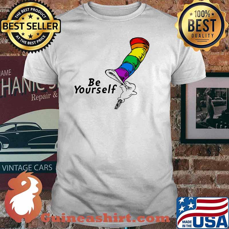 Be yourself hat dr seuss lgbt shirt