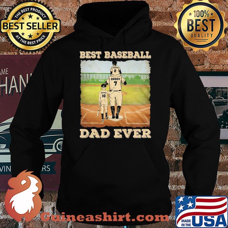 Best Baseball Dad Ever Vintage Shirt Hoodie