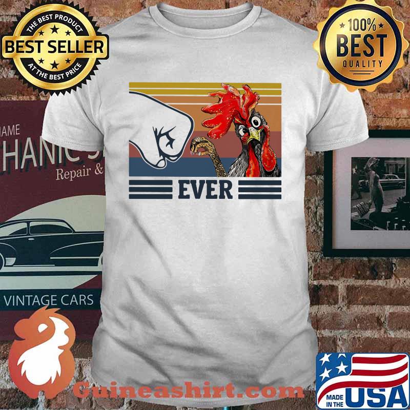 Best Chicken Dad Ever Vintage Shirt