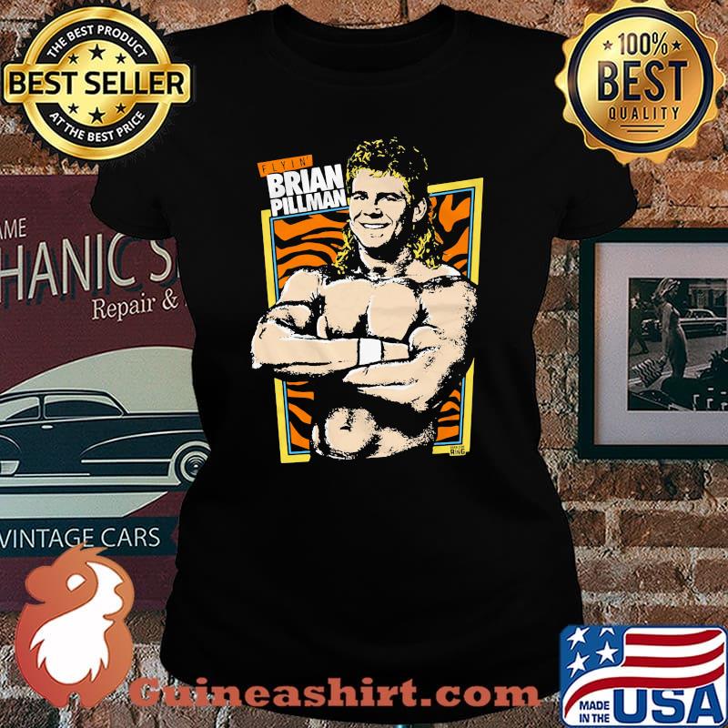 Brian Pillman x Dark Side of the Ring Flyin' Brian Shirt Laides tee