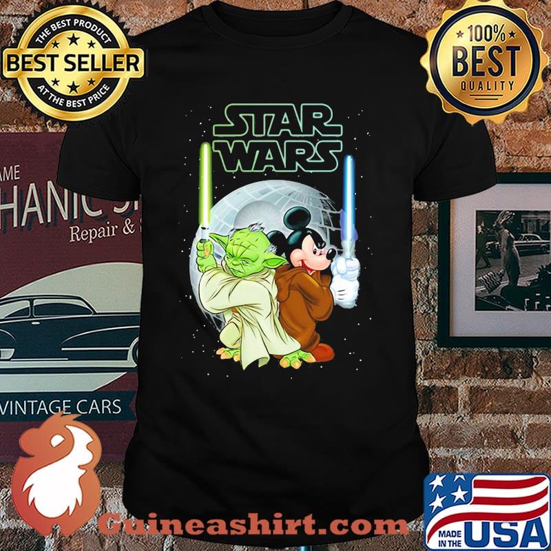 Star Wars Yoda And Mickey Shirt
