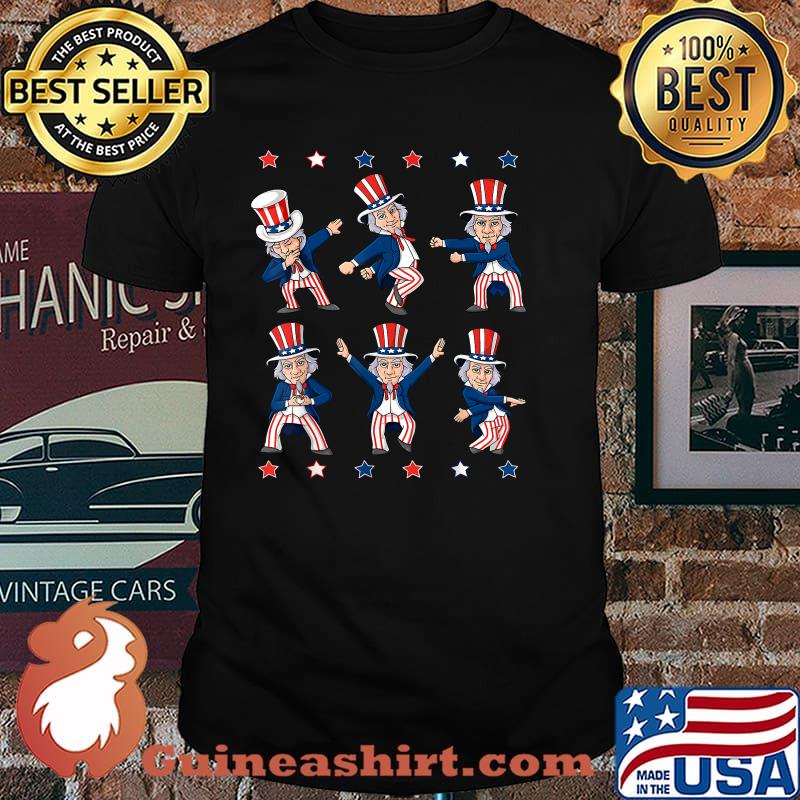 Dancing Uncle Sam 4th Of July Independence T-Shirt