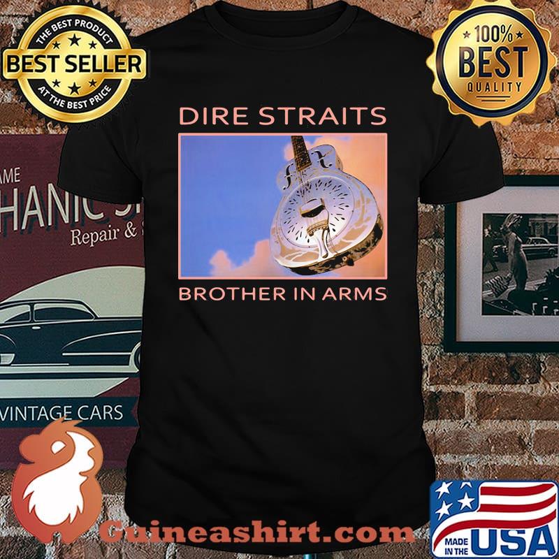 Dire straits brother in arms guitar shirt