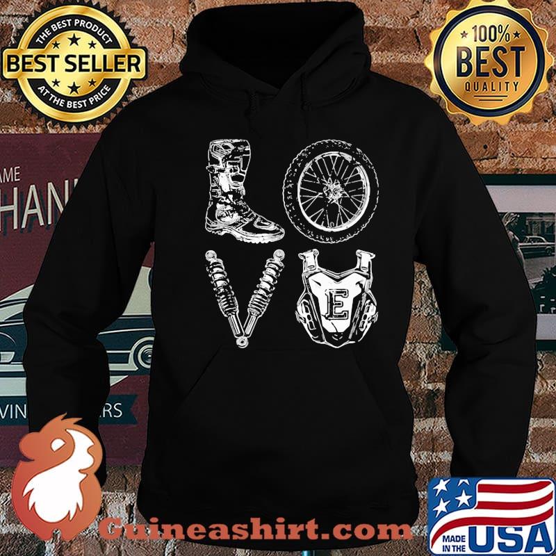 Dirt Bike Love Shirt Hoodie
