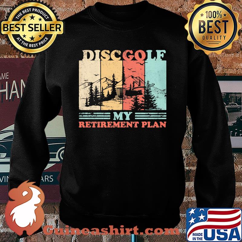 Discgolf My Retirement Plan Vintage Sweater
