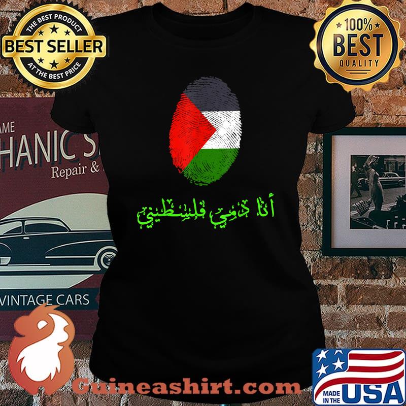 DNA Palestine Flag Shirt Laides tee