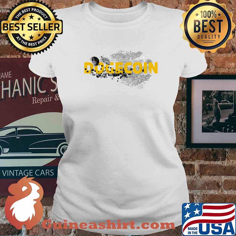 Dogecoin to the moon Cryptocurrency Crypto Shirt Ladies tee