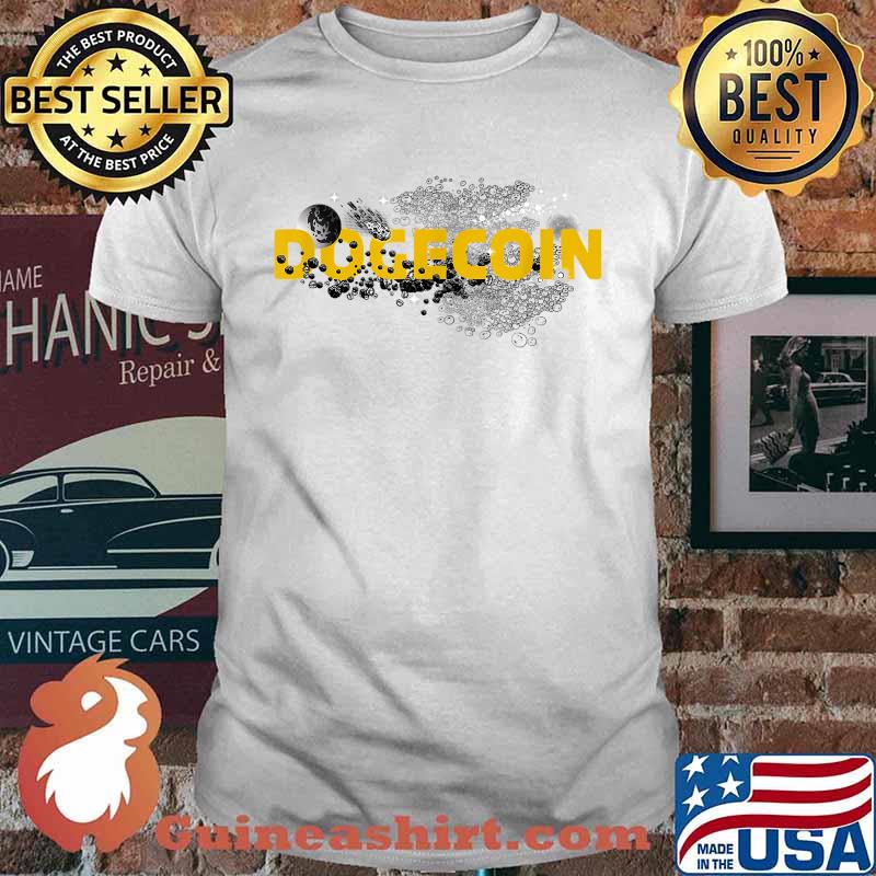 Dogecoin to the moon Cryptocurrency Crypto Shirt