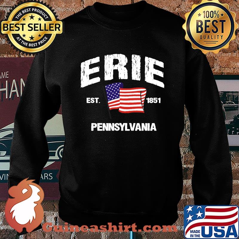 Erie Pennsylvania PA USA Stars Stripes Shirt Sweater
