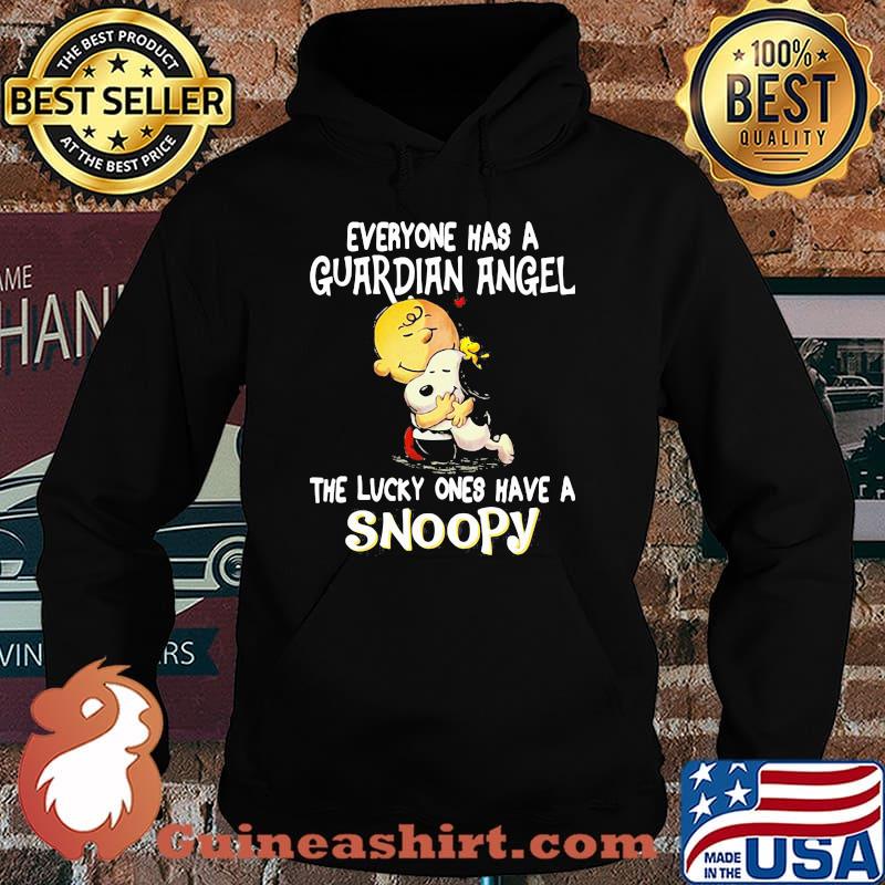 Everyone has a guardian angel the lucky ones have a snoopy Hoodie