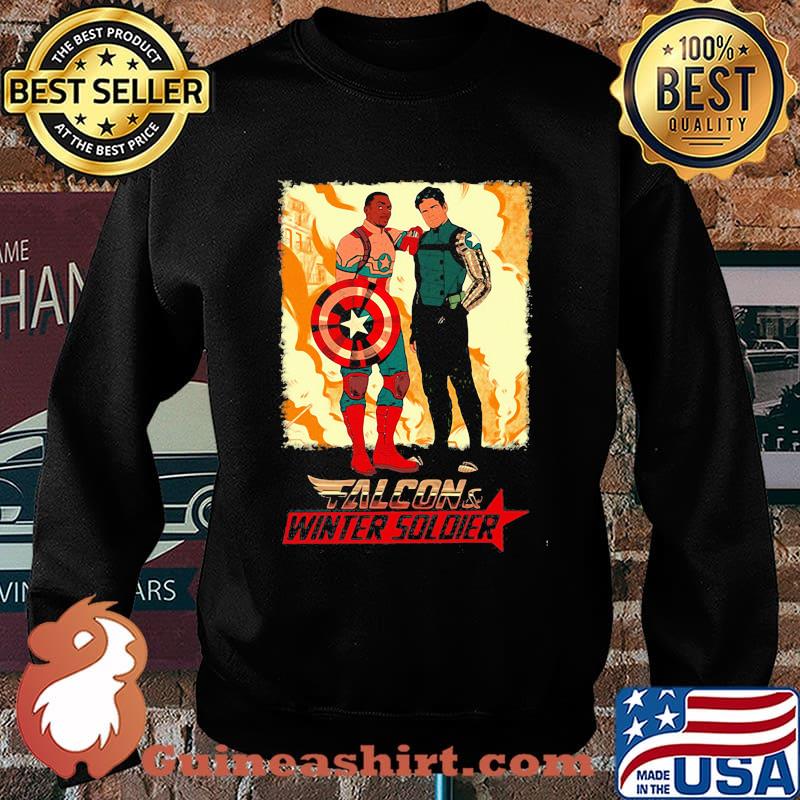 Falcon Winter Soldier Captain America Shirt Sweater
