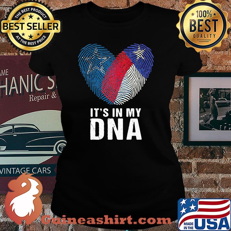 Its In My DNA Dallas Cowboys Shirt Laides tee
