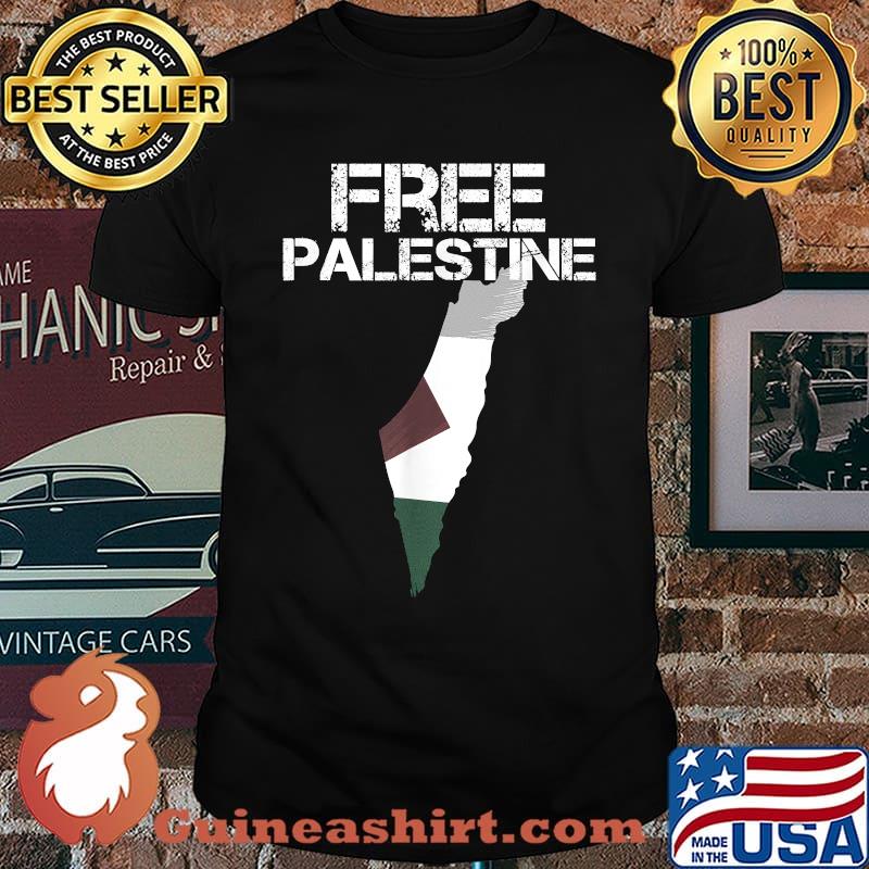 Free Palestine Map Shirt