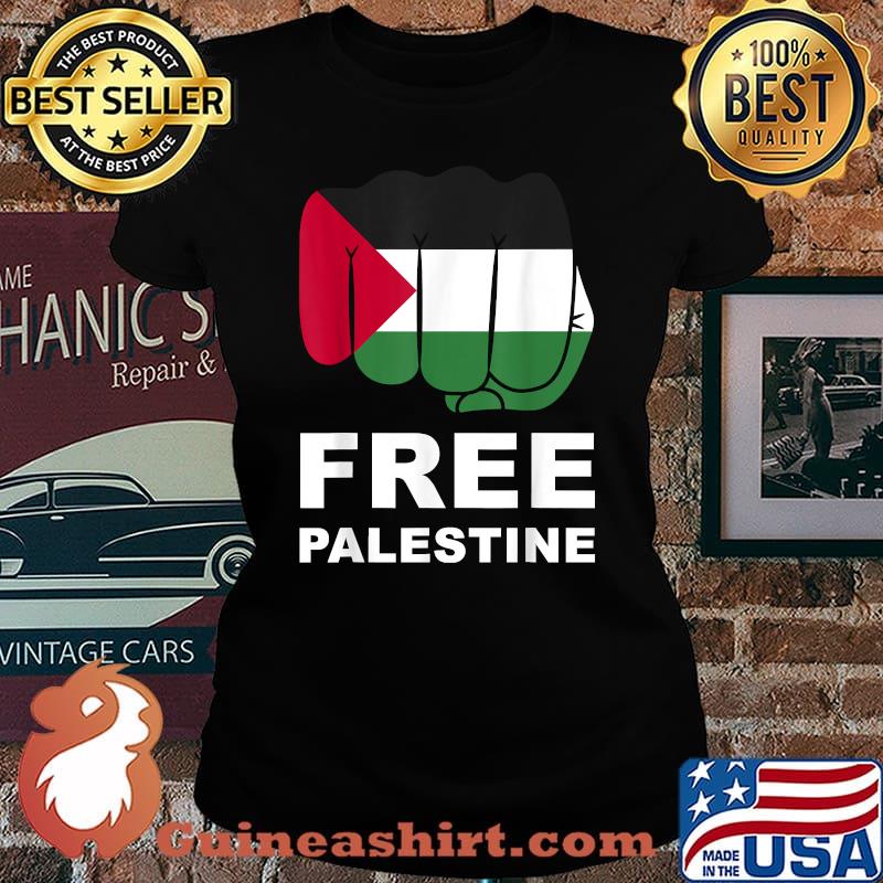 Free Palestine Palestine Flag Shirt Laides tee