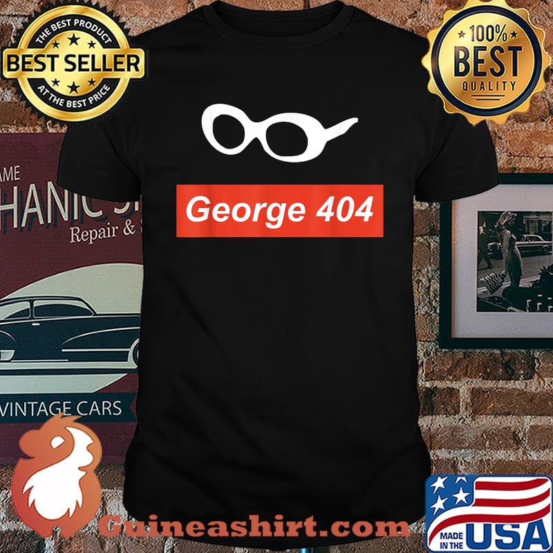 George 404 Not Found Merch Logo Glasses Shirt