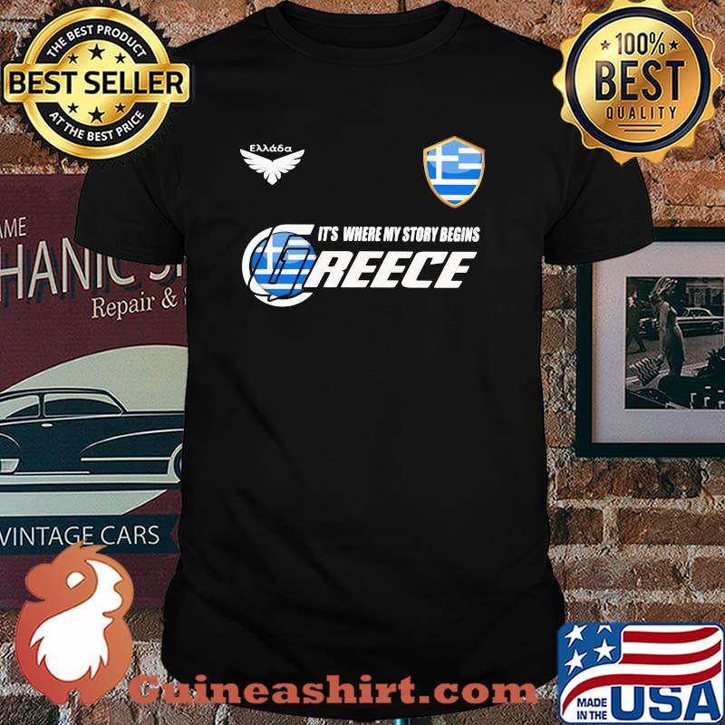 Greece DSA 2 Classic It Where My Story Begins Shirt