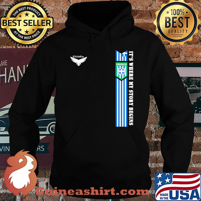 Greece DSA 3 It's Where My Story Begins Shirt Hoodie