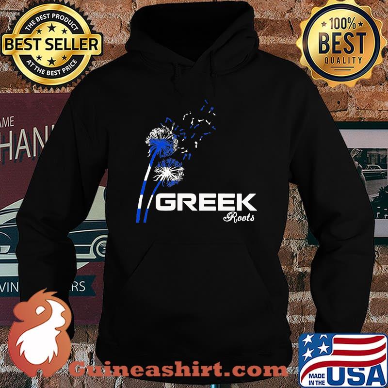 Greek Roots Greece Flower Hoodie