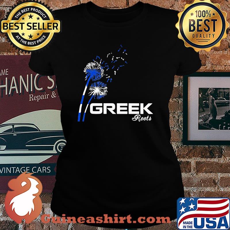 Greek Roots Greece Flower Laides tee