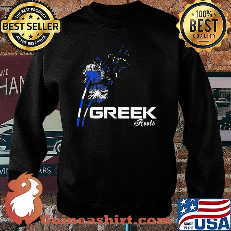 Greek Roots Greece Flower Sweater