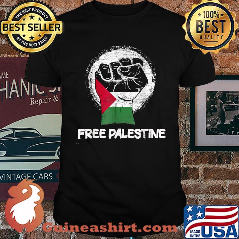 Hand Flag Free Palestine Shirt
