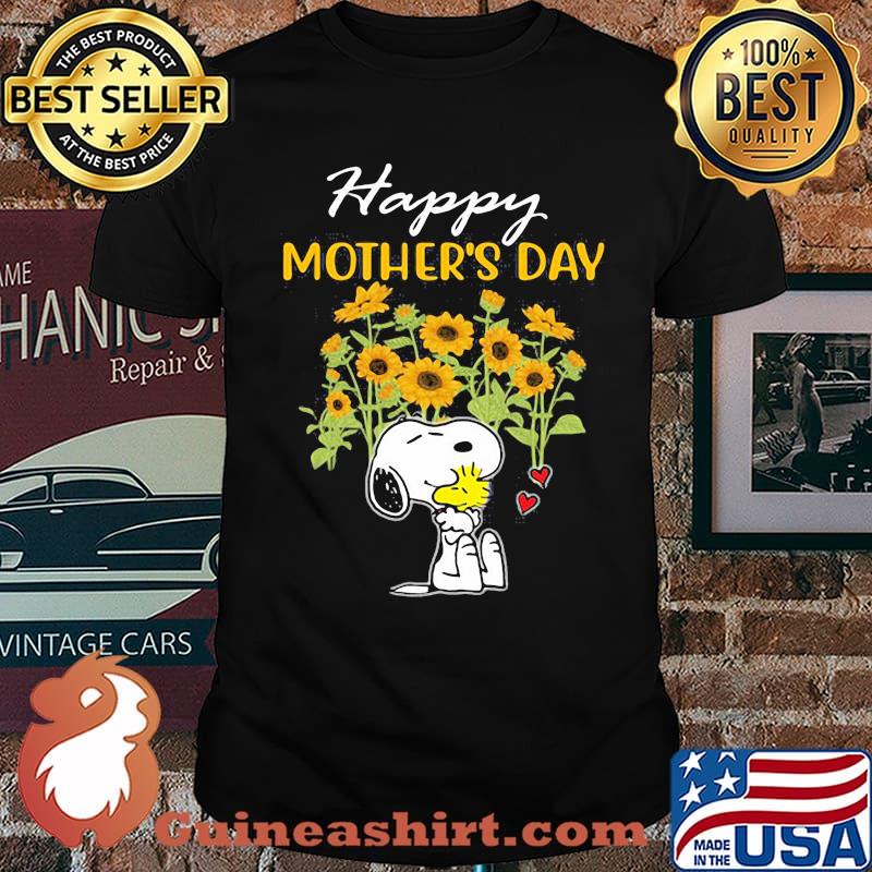Happy mothers day snoopy flower shirt
