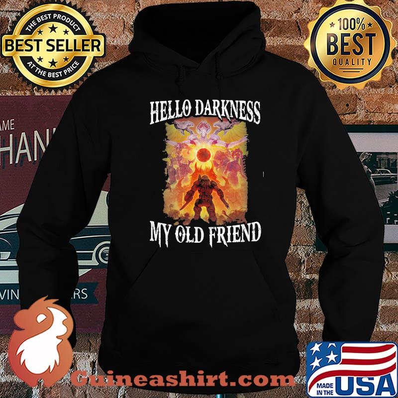 Hello darkness my old friend monster blood moon Hoodie