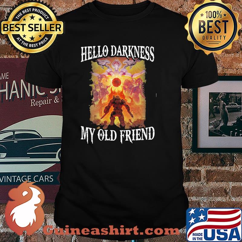 Hello darkness my old friend monster blood moon shirt