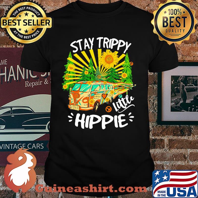 Hippie - Stay Trippy Little Hippie Summer Bus Shirt