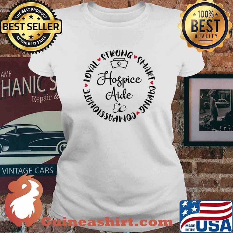Hospice Aide Accessories Nurses Graduation Medical Love T-Shirt Ladies tee