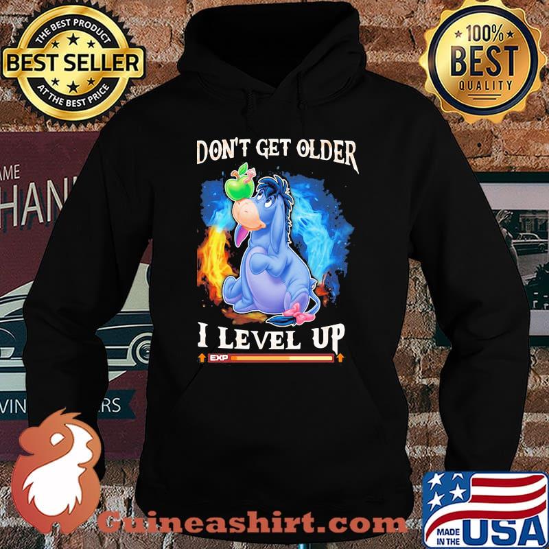 I Don’t Get Older I Level Up Donkey Shirt Hoodie