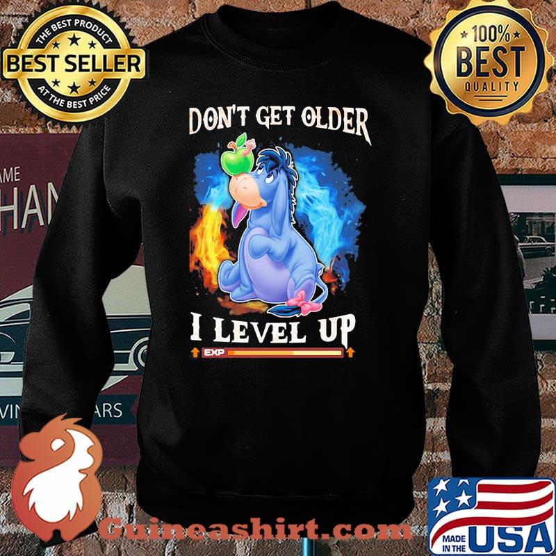 I Don’t Get Older I Level Up Donkey Shirt Sweater