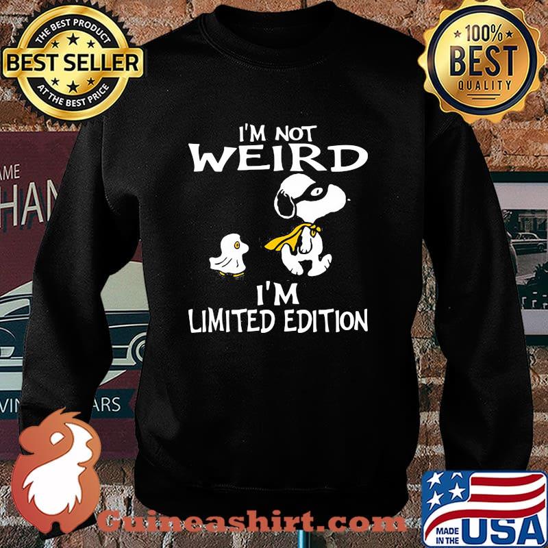 Im Not Weird I'm Limited Edition Snoopy Hero Shirt Sweater