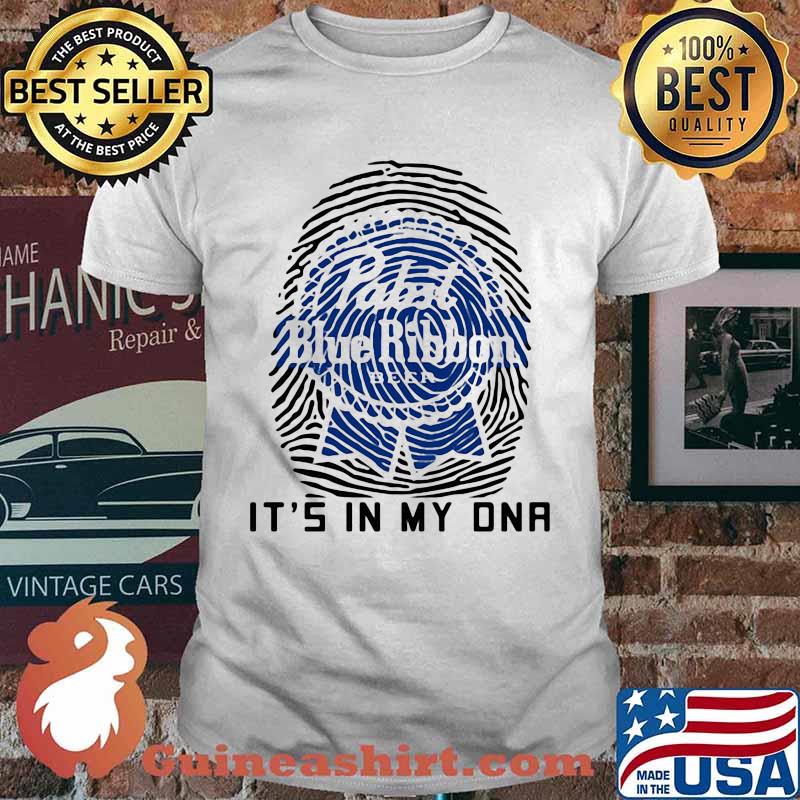 It’s In My Dna Pabit Blue Ribbon Beer Logo Shirt